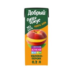 Добрый Яблоко-персик