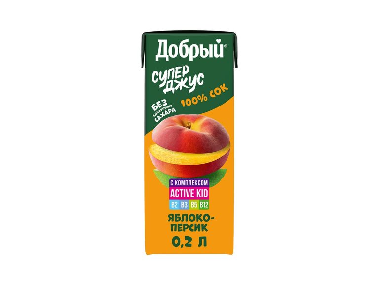 Добрый Яблоко-персик — доставка в Хабаровск